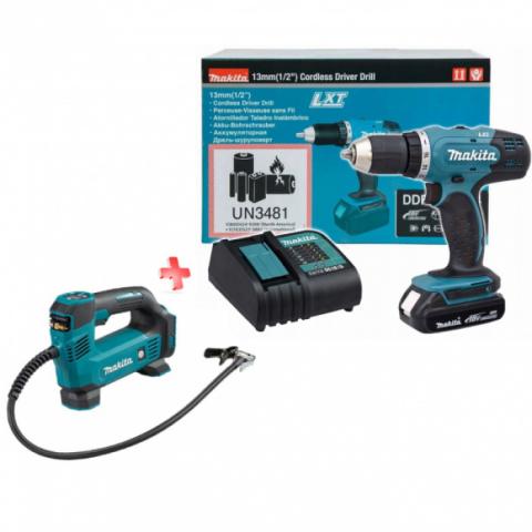 Набор аккумуляторных инструментов Makita DMP180Z + DDF453SYX5_0