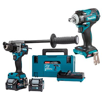 Набор аккумуляторных инструментов Makita TW005GZ+HP001GD201_0