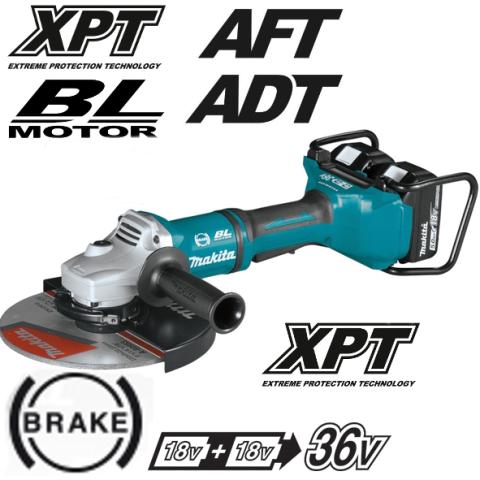 Аккумуляторная болгарка Makita DGA900PT2_2