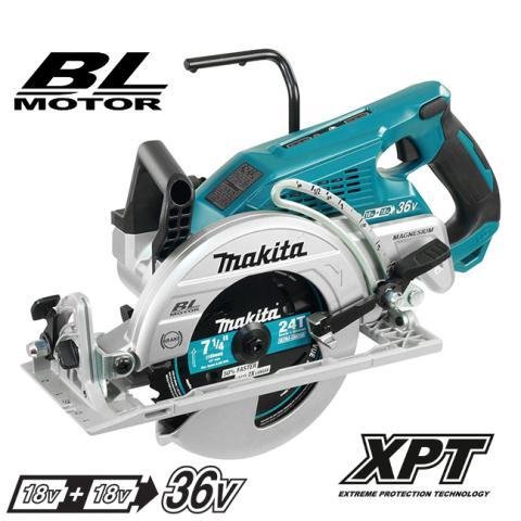 Аккумуляторная гипоидная дисковая пила Makita DRS780Z_0