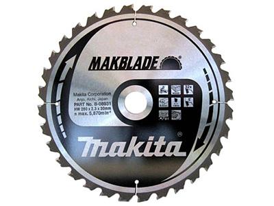 Пильный диск по дереву Makita MAKBlade 260х2.3/1.8x30, 32T 5°_0