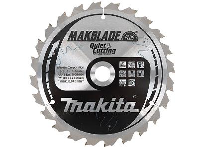 Пильный диск по дереву Makita MAKBlade Plus  216х2.4/1.6x30, 24T 5°_0