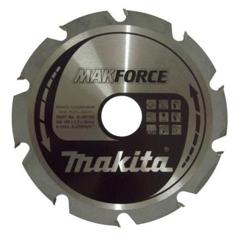 Пильный диск по дереву Makita MAKForce 165х2/1.5x30, 10T 20°_0