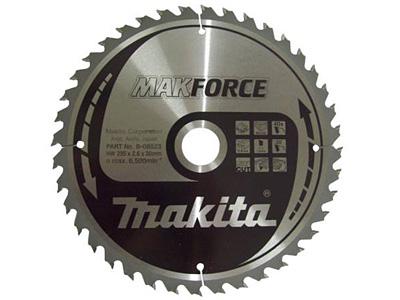 Пильный диск по дереву Makita MAKForce 190х2.2/1.4x30, 40T 20°_0
