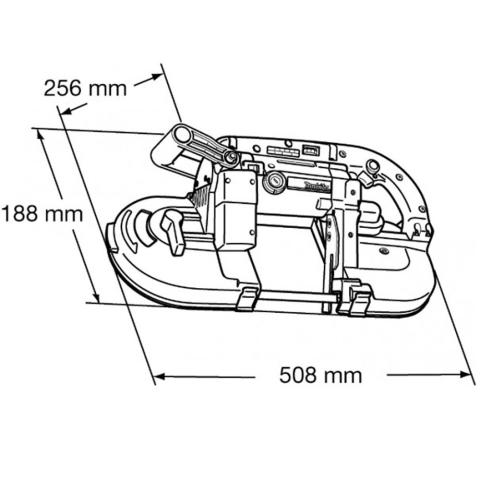 Ленточная пила Makita 2107FK_2