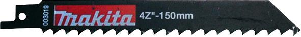 Сабельное полотно по дереву Makita HSS 150х0.9 мм, 4 TPI_0