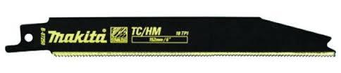 Сабельное полотно по металлу Makita TC/HM 152х1 мм, 18 TPI_0