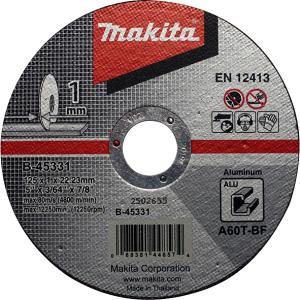 Отрезной круг по алюминию Makita 125х1 мм A60T (B-45331)