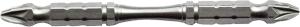 Бита двухсторонняя  Makita PZ 2 / PZ 2 x 65 мм, 3 шт (B-20719)