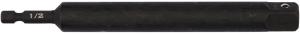 Переходник с шестигранника 1/4" на квадрат 1/2" Makita, 150 мм (B-57744)