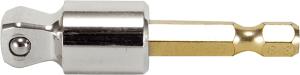 Переходник с шестигранника 1/4" на квадрат 3/8" Makita Impact Gold, 56 мм (B-28547)