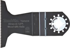 Погружное пильное полотно по дереву и металлу Makita TMA008, BIM 65x40 мм (B-21347)