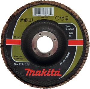 Лепестковый шлифовальный круг по камню Makita 115 мм K40 (P-65296)