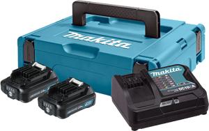 Набор аккумуляторов Makita CXT (BL1020Bx2, DC10SA, Makpac 1)