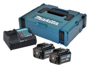 Набор аккумуляторов Makita CXT (BL1040Bx2, DC10SA, Makpac 1)
