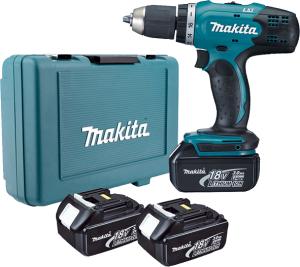 Аккумуляторный шуруповерт Makita DDF 453 RFE3