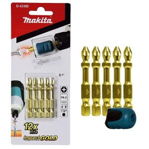 Набор Makita Mag Boost + Impact Gold PH 2 x 50 мм, 5 шт (B-42488)