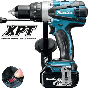 Аккумуляторный ударный шуруповерт Makita DHP 458 RFJ