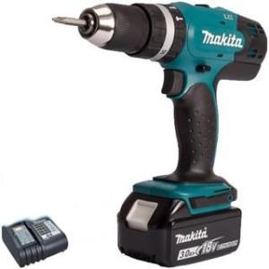 Аккумуляторный ударный шуруповерт Makita DHP 453 RFX8