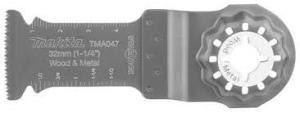Погружное пильное полотно по дереву и металлу Makita TMA047, BIM 32x50 мм (B-64814)