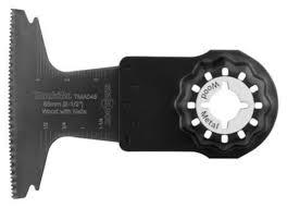Погружное пильное полотно по дереву и металлу Makita TMA048, BIM 65x40 мм (B-64820-5)