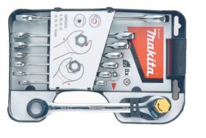 Набор ключей с трещеткою Makita 8 шт (B-65523)