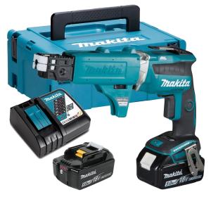 Аккумуляторный шуруповерт для гипсокартоная Makita DFS452TJX2