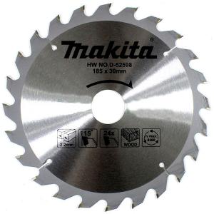 Пильный диск по дереву Makita ТСТ 185х2.2/1.4x30, 24T 15°