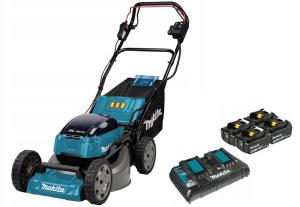 Аккумуляторная газонокосилка Makita DLM 462 PT4