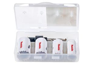 Набор биметаллических коронок  Makita Bi-Metal Ø 22,25,29,32 мм