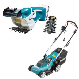 Набор садового инструмента Makita ELM3320+UM110DWYX