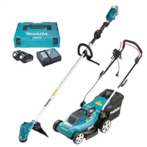 Набор садового инструмента Makita ELM3320+DUR190LZX3