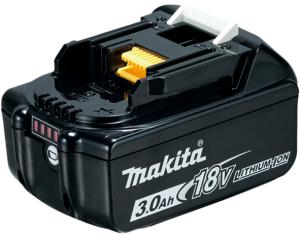 Аккумуляторная батарея Makita LXT BL 1830 B  (Li-ion 18 V, 3.0 Ач)