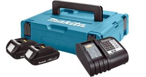 Набор аккумуляторов Makita LXT 2x1.5 Ач + DC18SD + Makpac