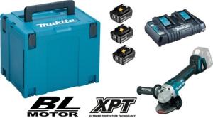 Аккумуляторная болгарка Makita DGA 504  LXT 3x5.0 Ач