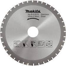 Пильный диск по нержавеющей стали Makita Specialized Stainless Saw Blade 185х1.8/1.8x30, 40T 3° отр.