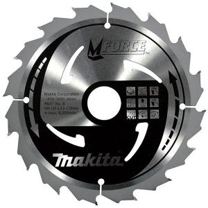 Пильный диск по дереву Makita MForce 165х2/1.2x20, 16T 15°