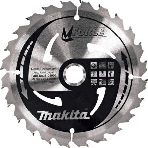 Пильный диск по дереву Makita MForce 165х2/1.2x20, 24T 15°