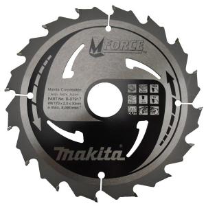 Пильный диск по дереву Makita MForce 170х2/1.2x30, 16T 15°