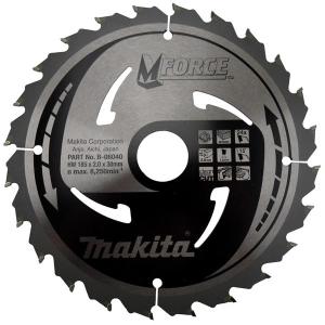 Пильный диск по дереву Makita MForce 185х2/1.2x30, 24T 15°