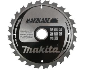 Пильный диск по дереву Makita MAKBlade 216х2.4/1.6x30, 24T 5°
