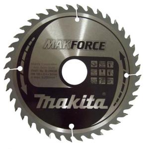Пильный диск по дереву Makita MAKForce 165х2.4/1.5x30, 40T 20°