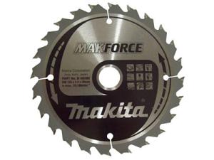Пильный диск по дереву Makita MAKForce 210х2.4/1.6x30, 24T 20°
