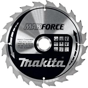 Пильный диск по дереву Makita MAKForce 355х3/2.2x30, 40T 20°