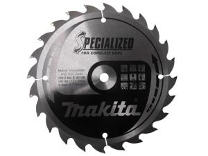 Пильный диск по дереву для аккумуляторных пил Makita Specialized for Cordless Saws 165х1.5/1.5x10, 24T 20°