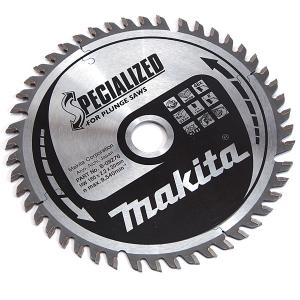 Пильный диск по дереву для погружных пил Makita Specialized for Plunge Saws 160х2.2/1.6x20, 48T 8°