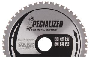 Пильный диск по металлу Makita Specialized for Metal Cutting 185х2/1.6x30, 48T 0°