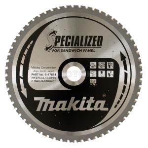 Пильный диск для сэндвич-панелей Makita Specialized for Sandwich Panal 270х2.4/2x30, 60T 0°